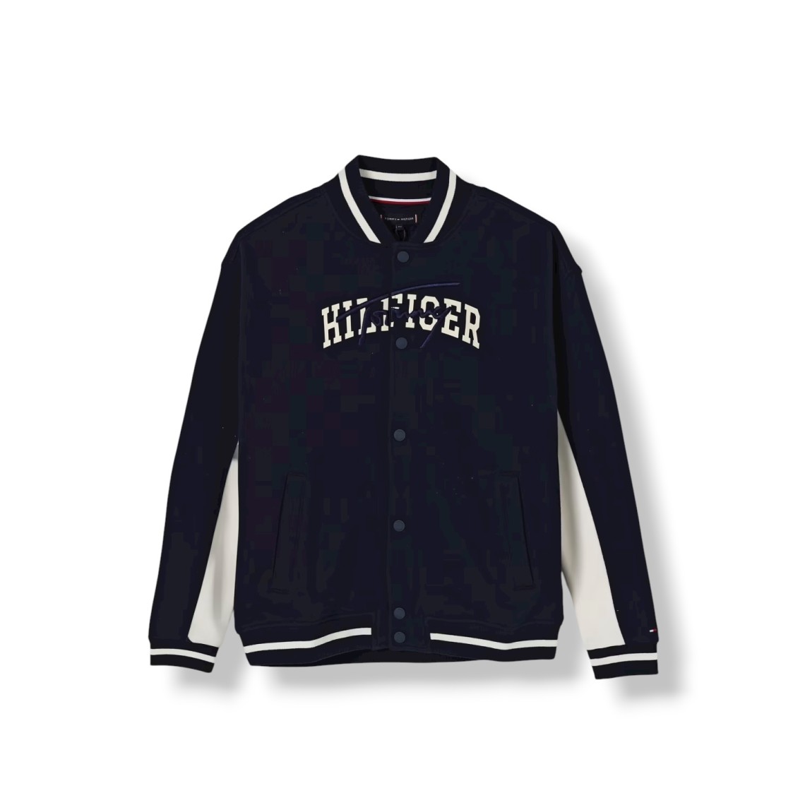 Giacca varsity Tommy Hilfiger in cotone