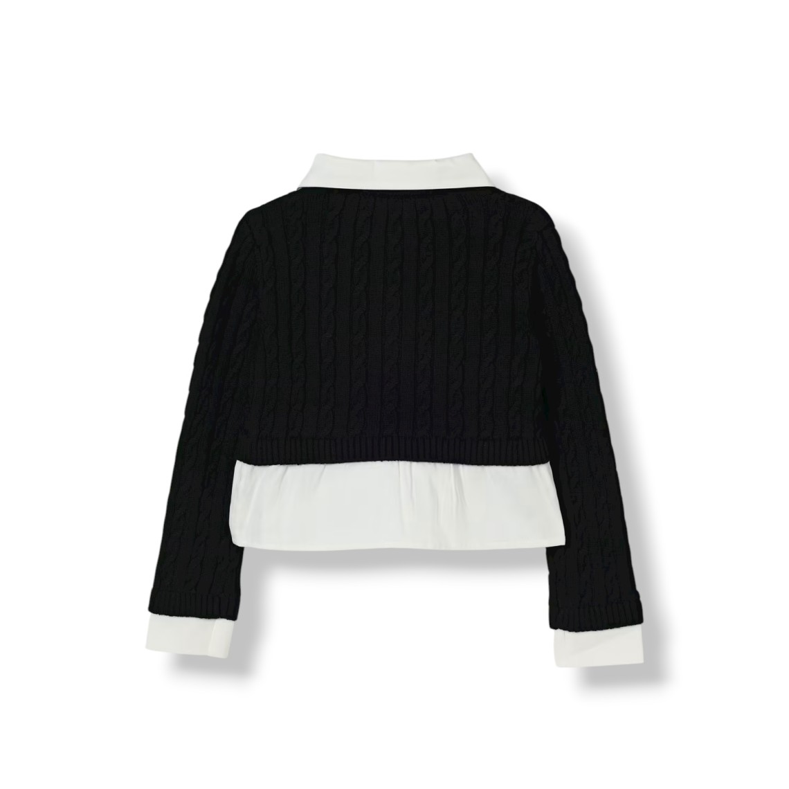 Maglia con collo a camicia Liu Jo Kids