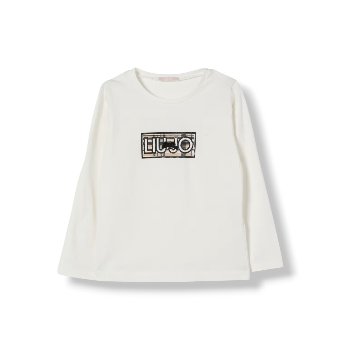 T-shirt in cotone con logo Liu Jo Kids
