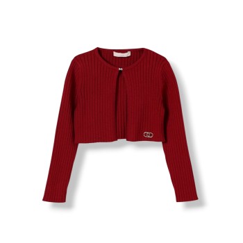 Cardigan Liu Jo Kids in misto viscosa