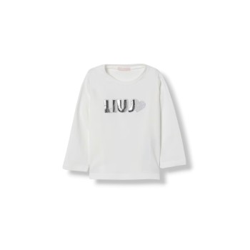 T-shirt in cotone con logo Liu Jo Kids