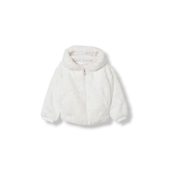 Giaccone in teddy con cappuccio Liu Jo Kids