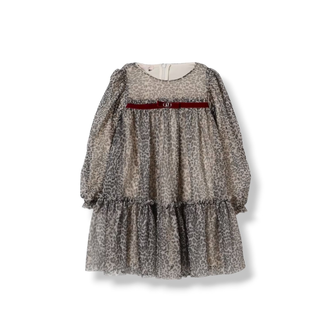 Abito animalier in tulle Liu Jo Kids