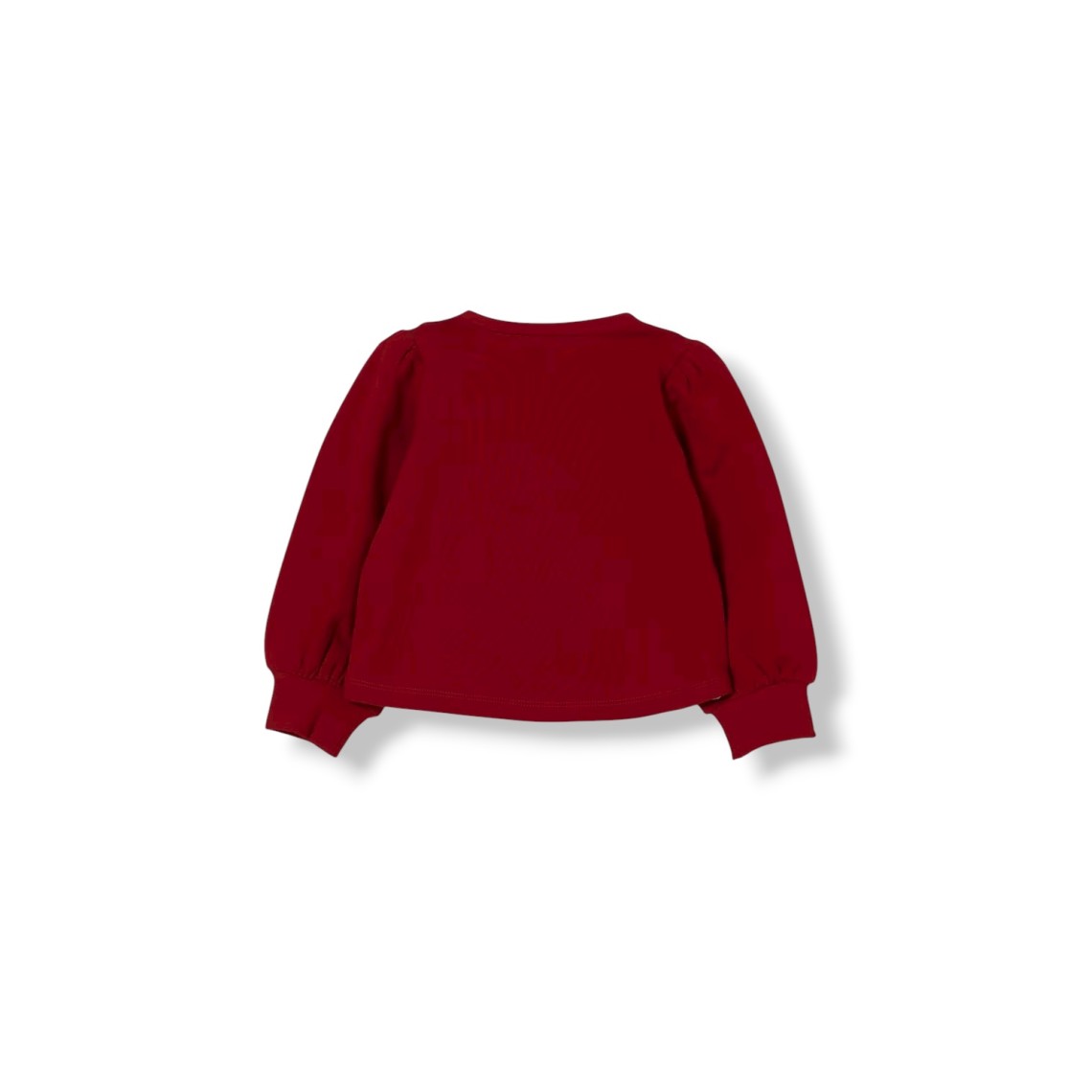 Felpa girocollo in cotone con stampa Liu Jo Kids