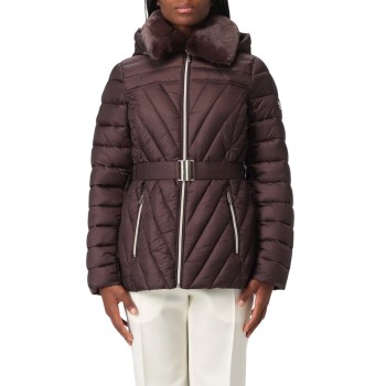 Piumino Michael Kors con finiture in pelliccia sintetica