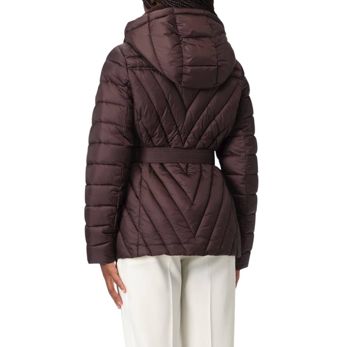 Piumino Michael Kors con finiture in pelliccia sintetica