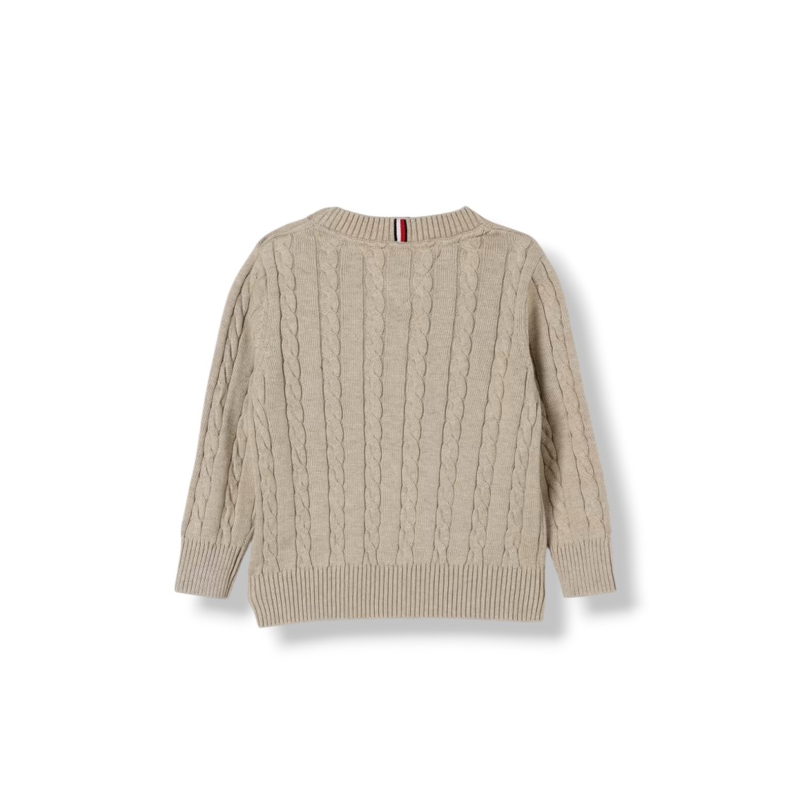 Maglia in cotone con logo Tommy Hilfiger