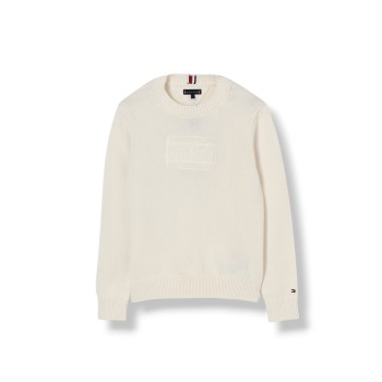 Maglia a girocollo basic Tommy Hilfiger in cotone