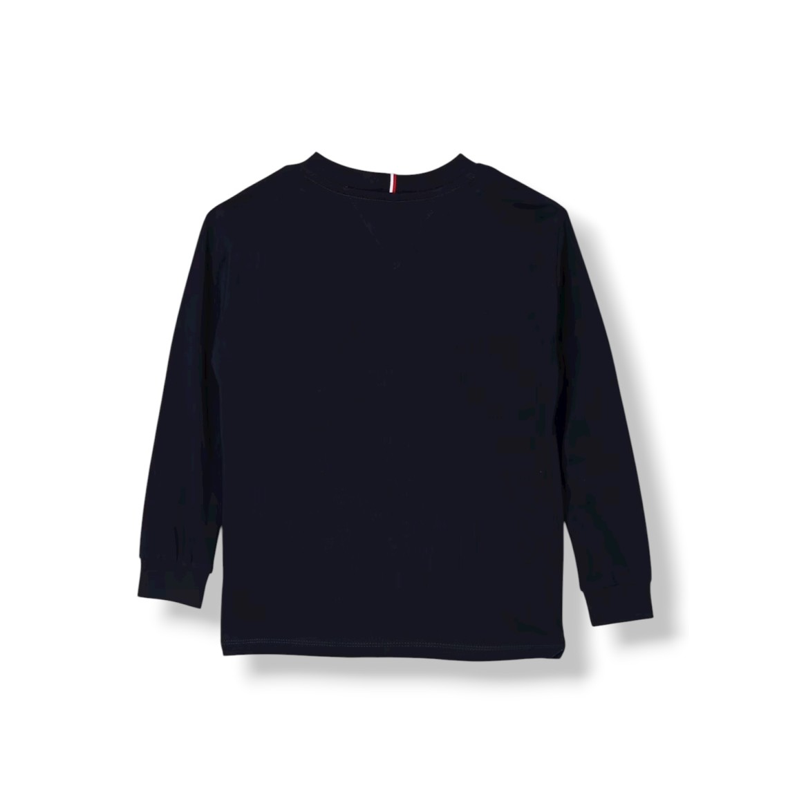 T-shirt in cotone con mini logo Tommy Hilfiger