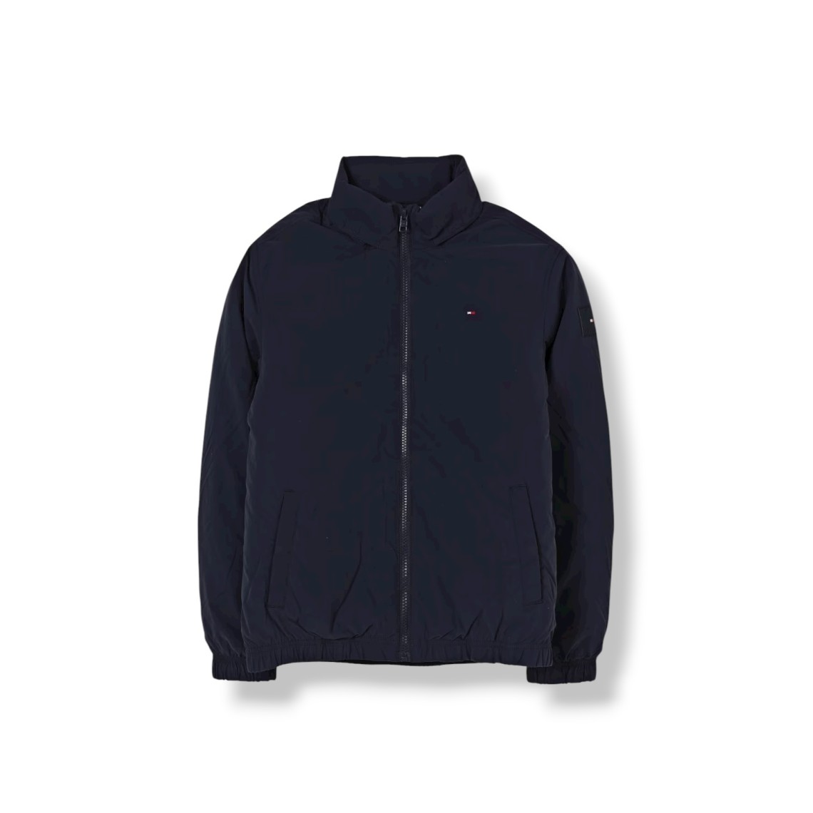 Giacca con zip e logo Tommy Hilfiger