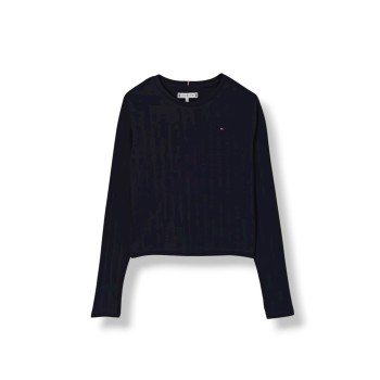 Maglia a girocollo basic Tommy Hilfiger in cotone