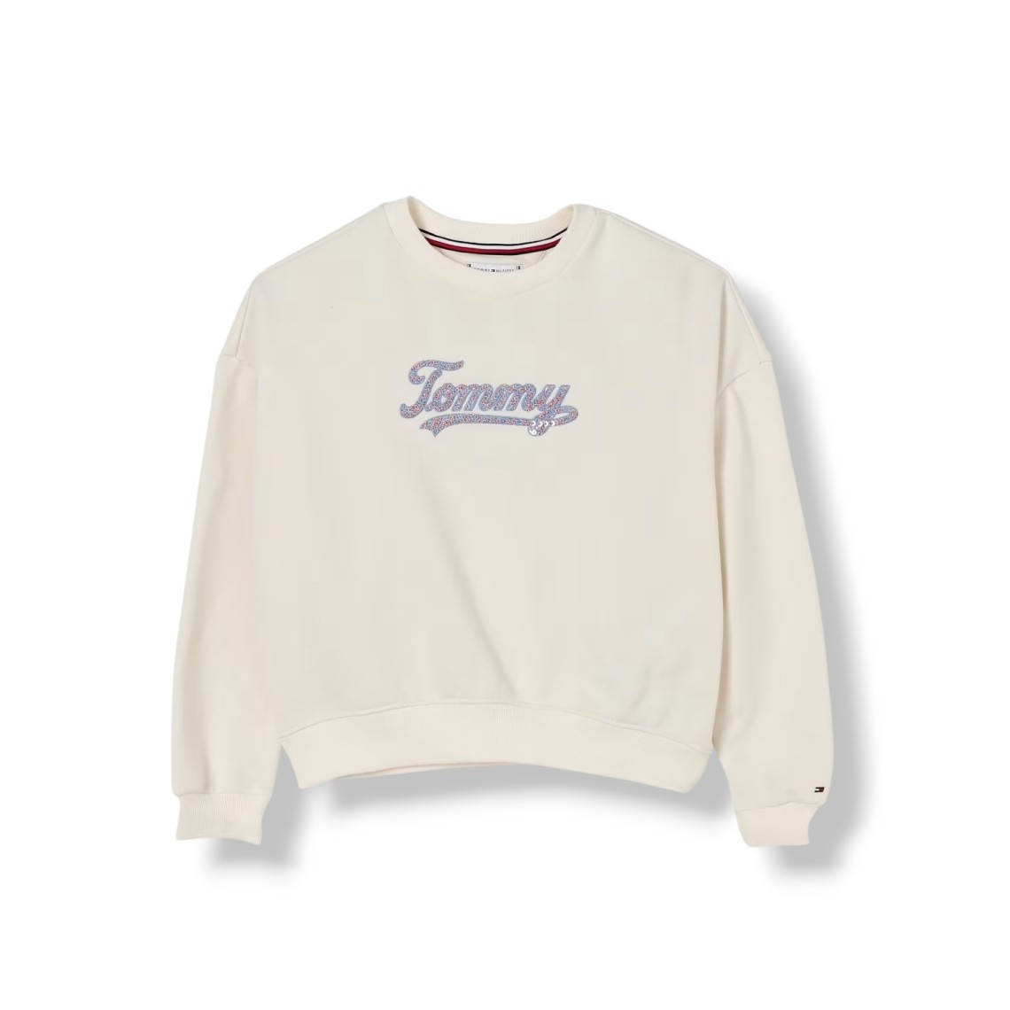 Felpa a girocollo con logo Tommy Hilfiger