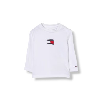 T-shirt in cotone con logo Tommy Hilfiger