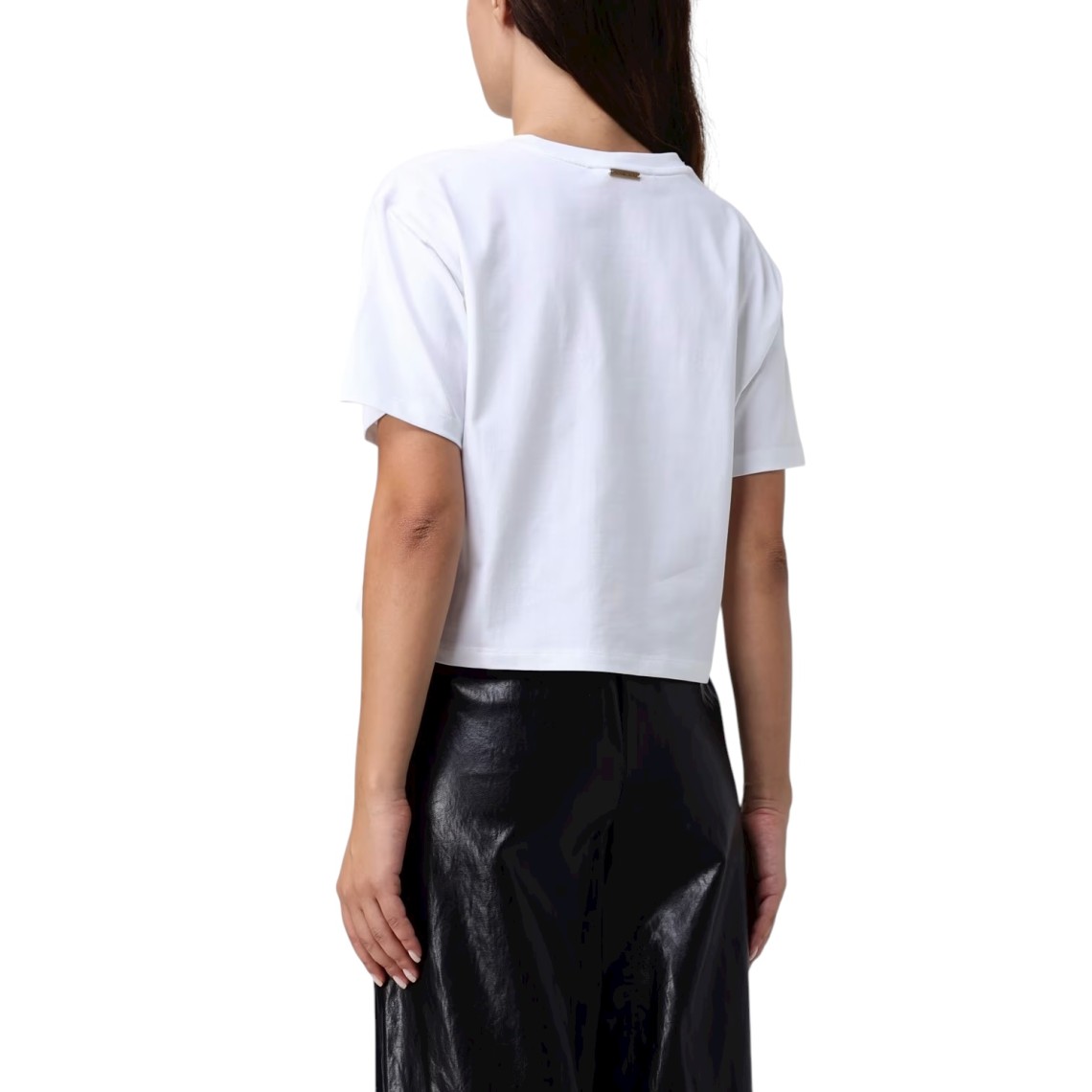 T-shirt in cotone con logo Michael Kors