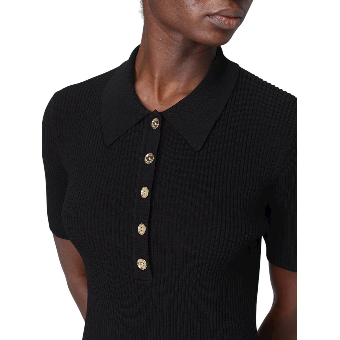 Abito polo longuette in maglia stretch Michael Kors