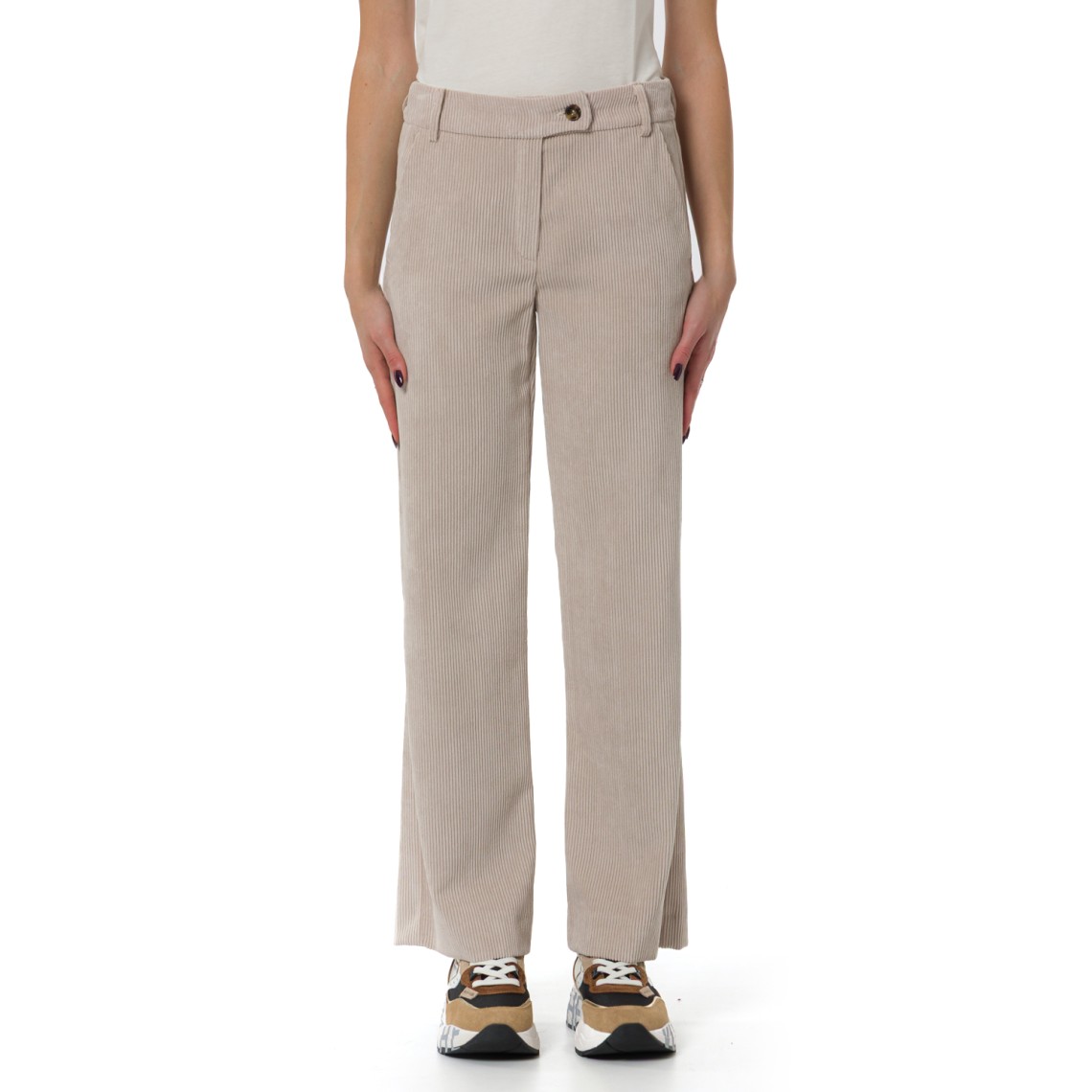 Pantaloni in velluto a coste Emme Marella