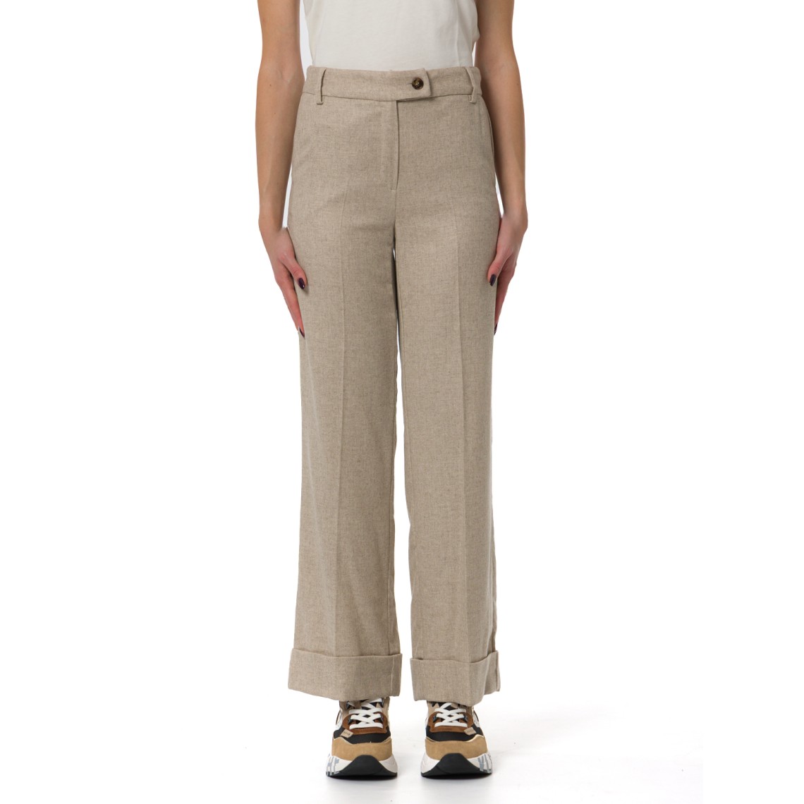 Pantaloni in flanella Emme Marella