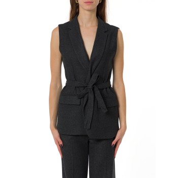 Blazer smanicato in flanella Emme Marella