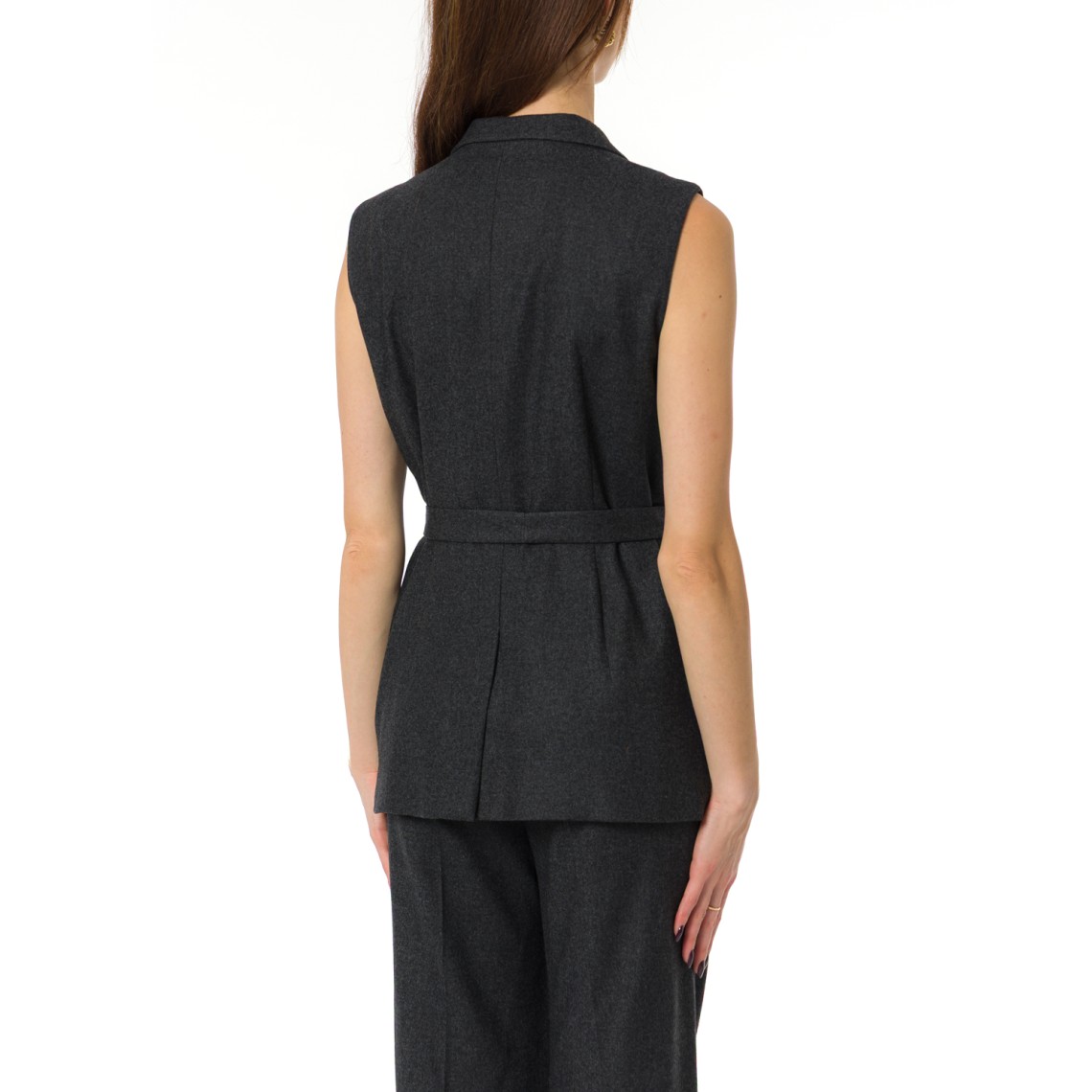 Blazer smanicato in flanella Emme Marella