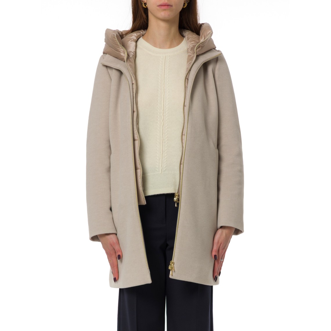 Cappotto con cappuccio Emme Marella