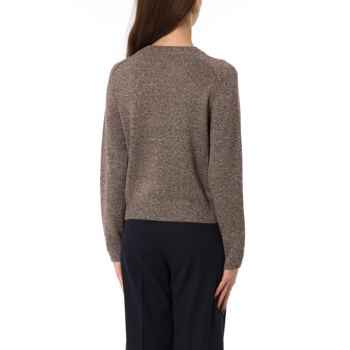 Maglia boxy con filo di lurex Emme Marella