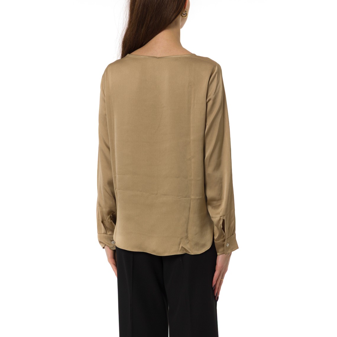 Blusa in raso martellato Emme Marella