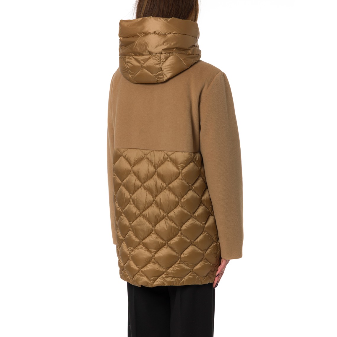 Piumino imbottito con dettagli trapuntati Emme Marella