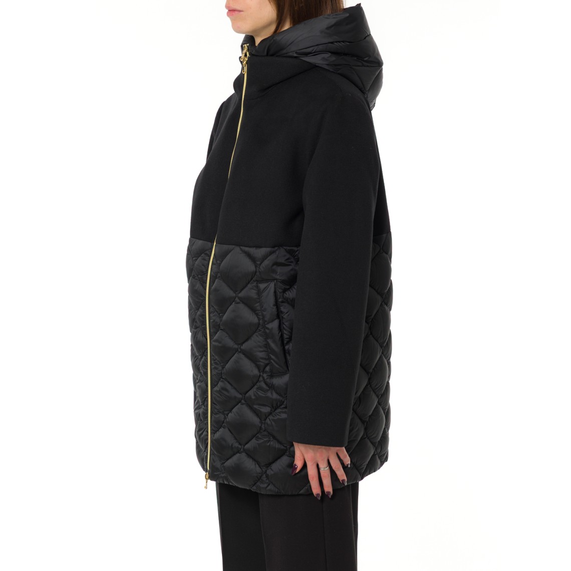 Piumino imbottito con dettagli trapuntati Emme Marella