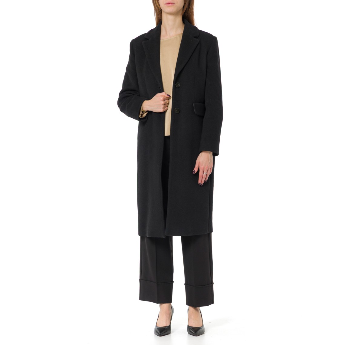 Cappotto semi aderente Emme Marella