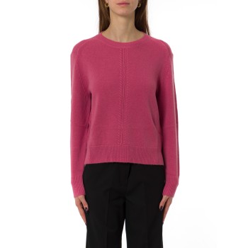 Maglia girocollo Emme Marella con spacchi laterali