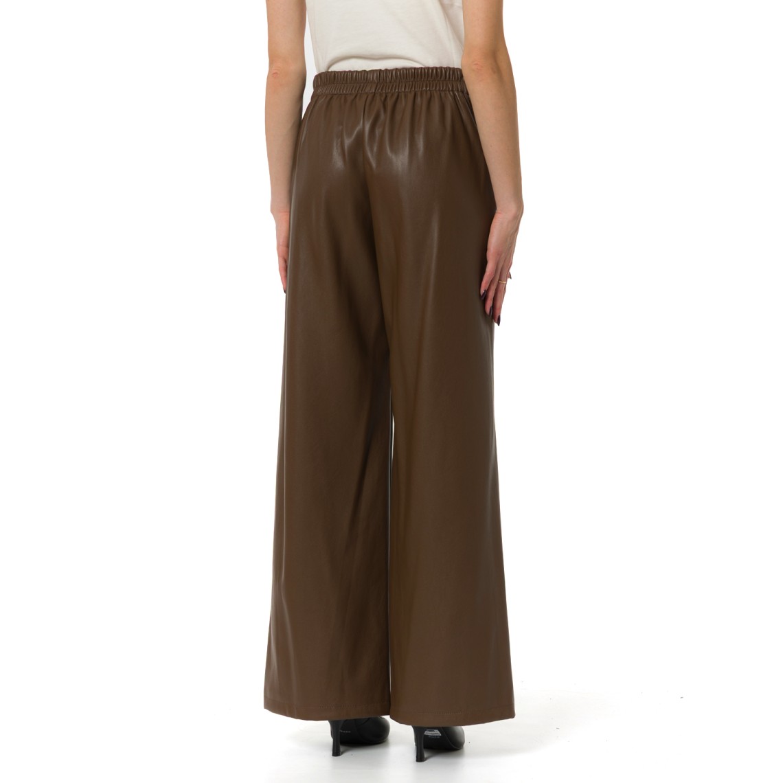 Pantaloni in jersey spalmato Emme Marella