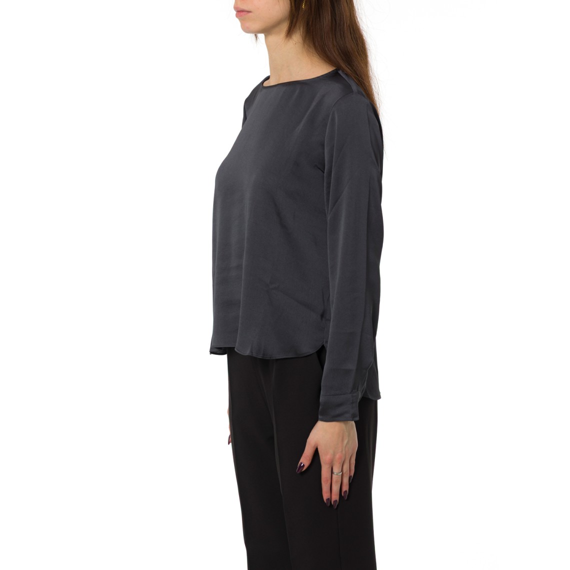 Blusa in raso martellato Emme Marella