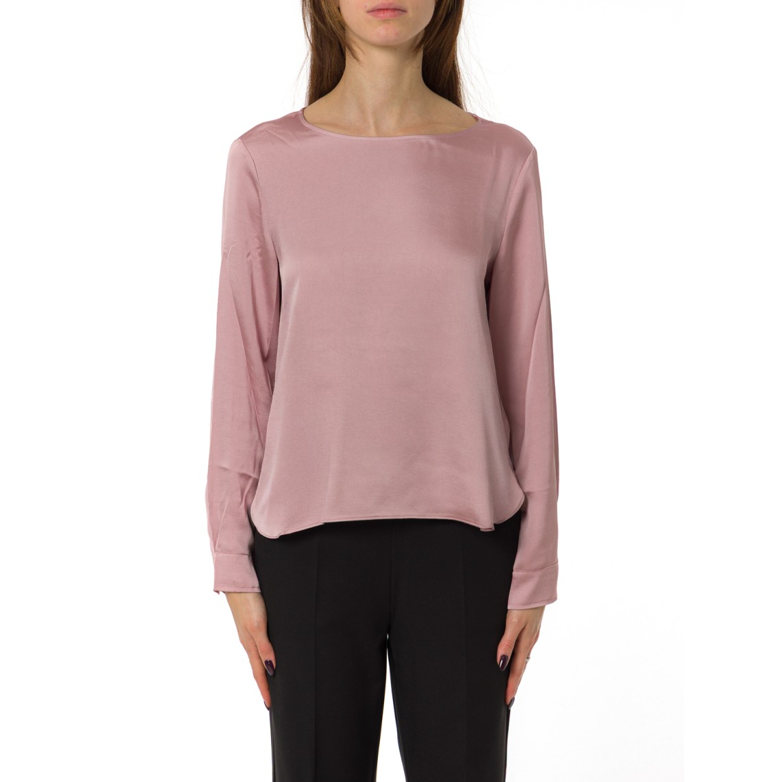 Blusa in raso martellato Emme Marella