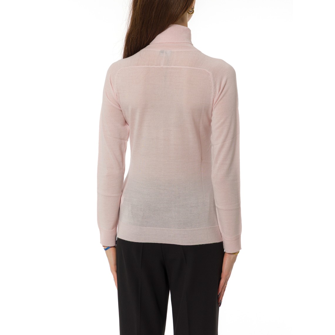 Maglia a collo alto in misto lana Emme Marella