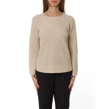 Maglia girocollo con paillettes Emme Marella