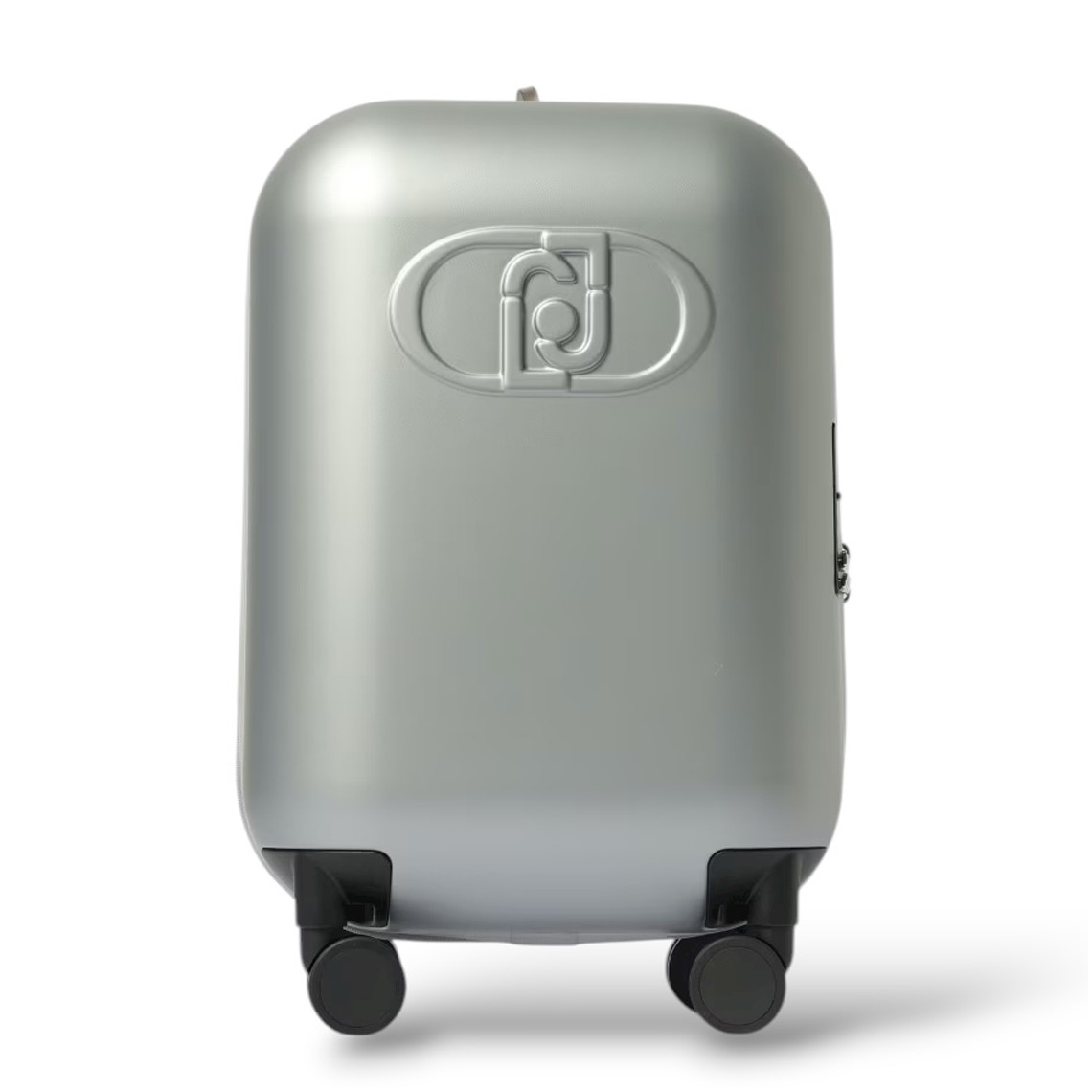 Valigia in policarbonato con maxi logo Liu Jo