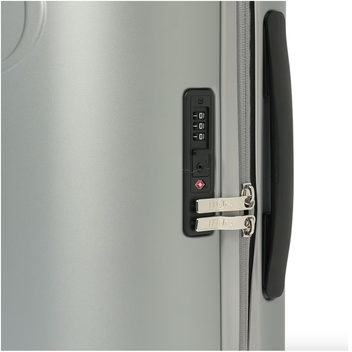 Valigia in policarbonato con maxi logo Liu Jo