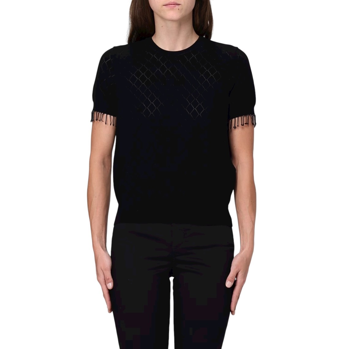 T-shirt con perline Liu Jo