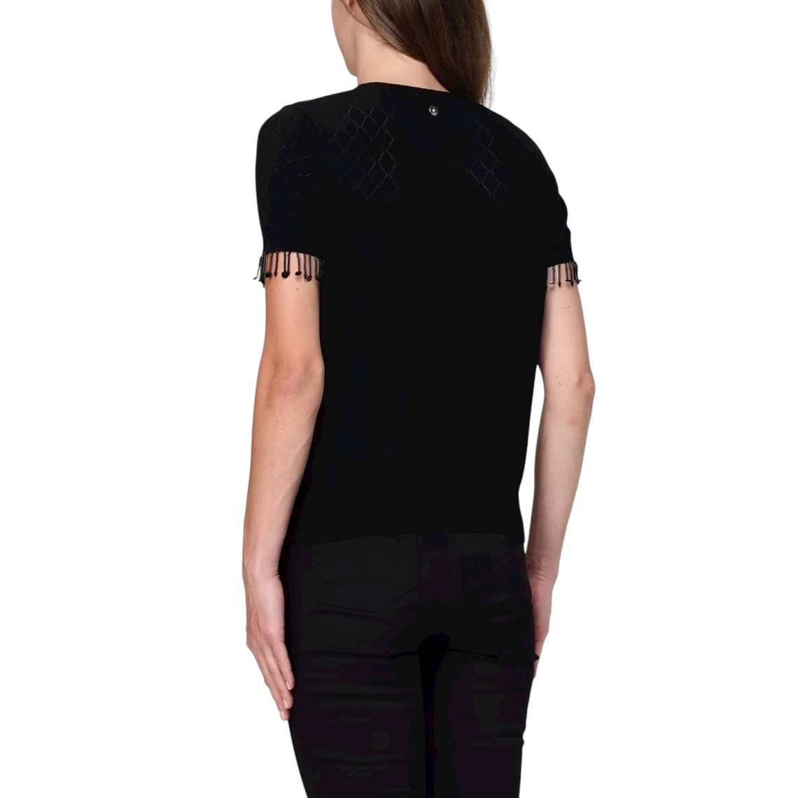 T-shirt con perline Liu Jo