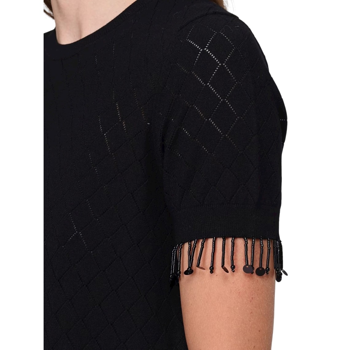 T-shirt con perline Liu Jo