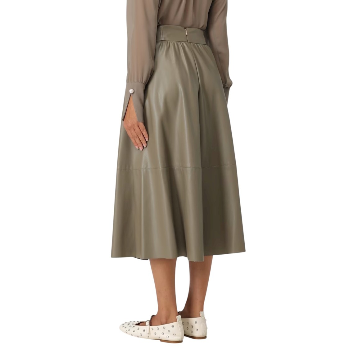 Gonna in tessuto spalmato Liu Jo