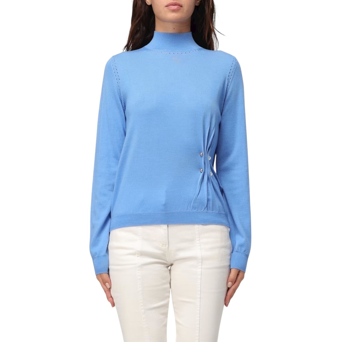 Lupetto con piercing di perle Liu Jo