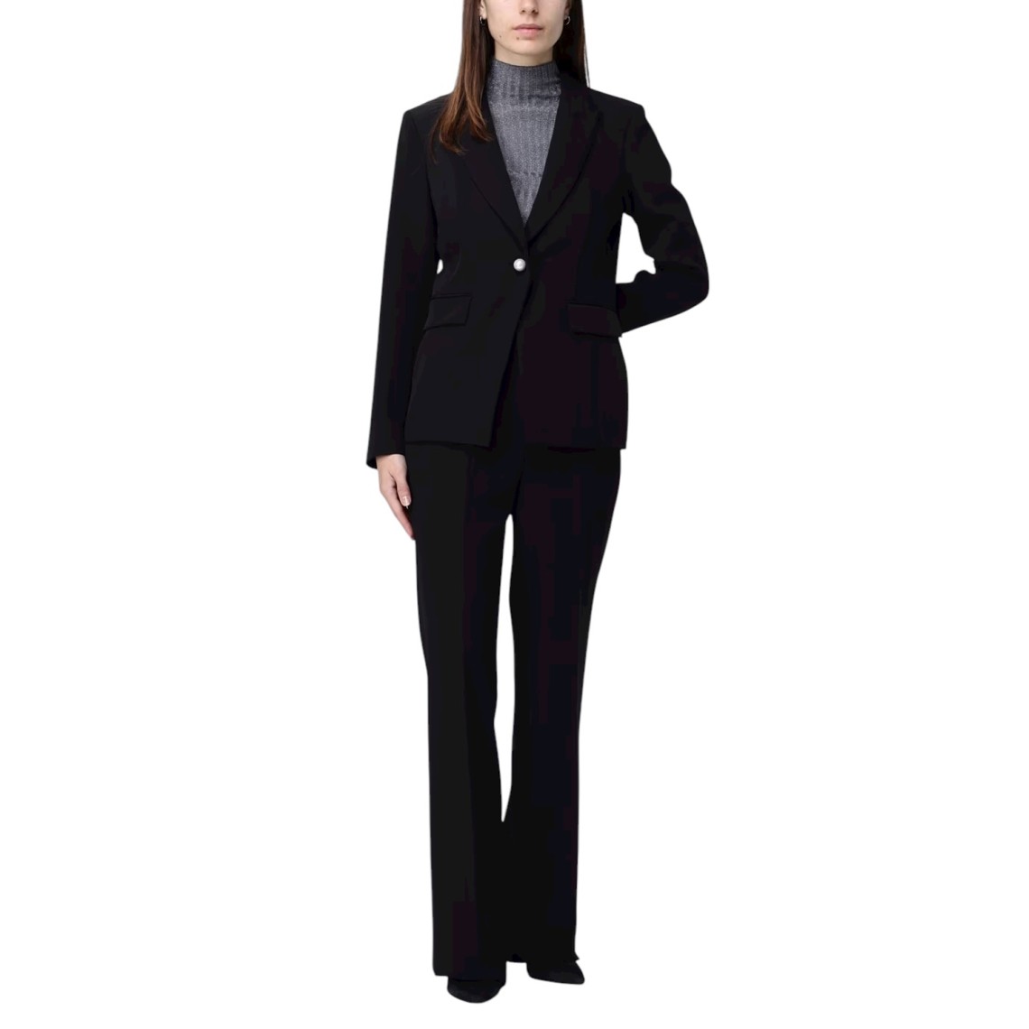 Blazer slim fit Liu Jo in crêpe