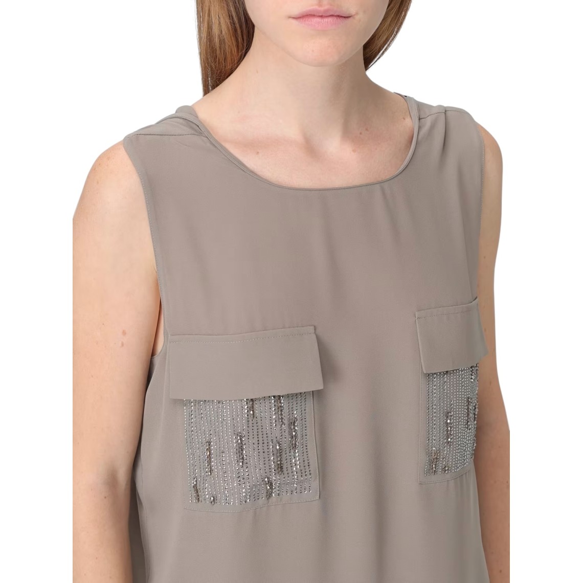 Top con strass Liu Jo