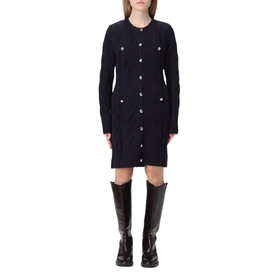 Abito in lana a trecce Liu Jo