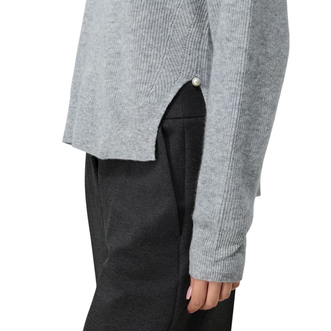 Pullover Liu Jo in lana e cashmere con perline