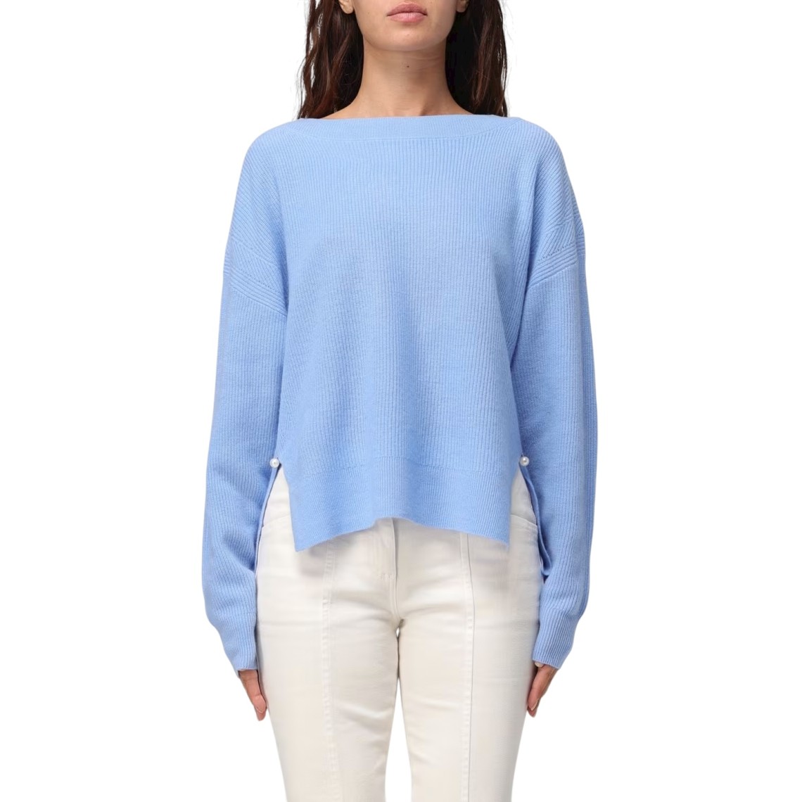 Pullover Liu Jo in lana e cashmere con perline