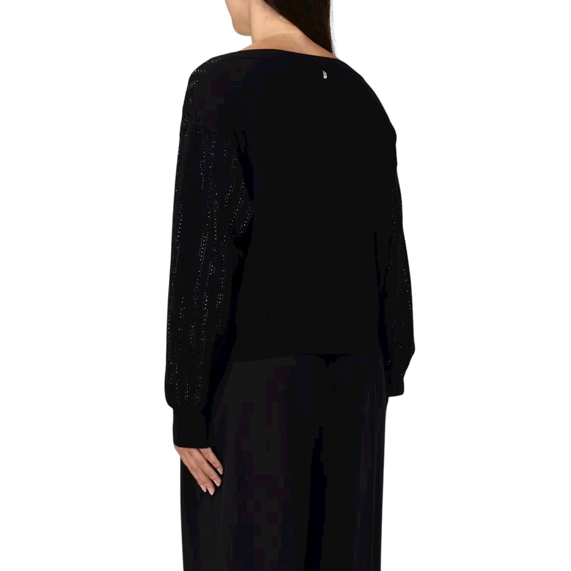 Pullover Liu Jo in misto viscosa con strass