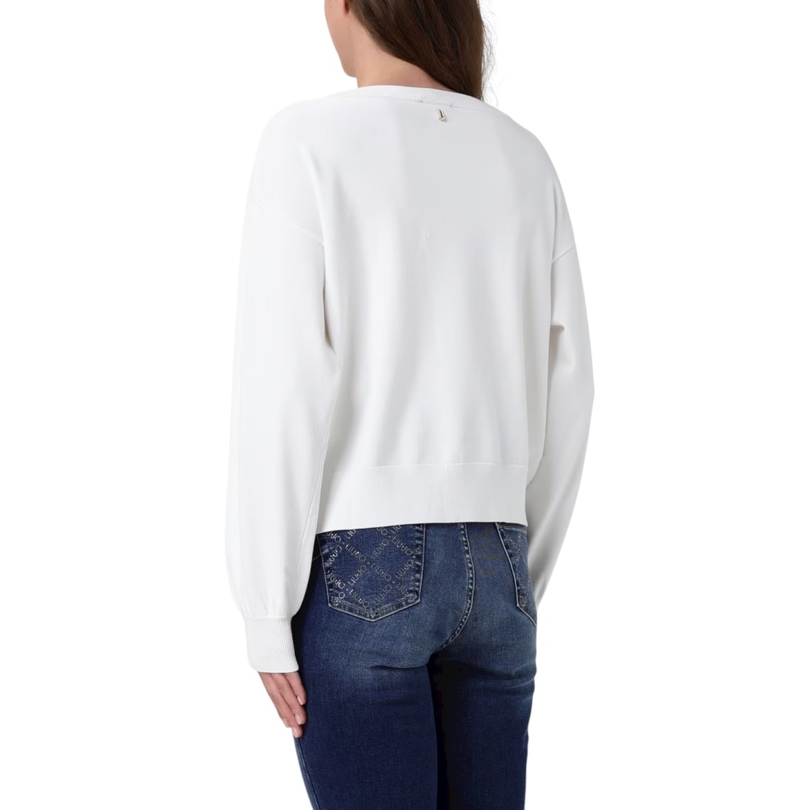Pullover Liu Jo in misto viscosa con strass