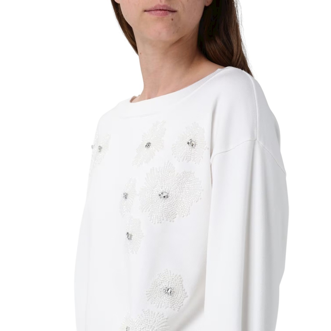Pullover Liu Jo in misto viscosa con strass
